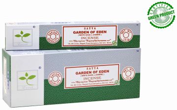 Earth Satya - Garden of Eden Incense Sticks, 15gm x 6 boxes